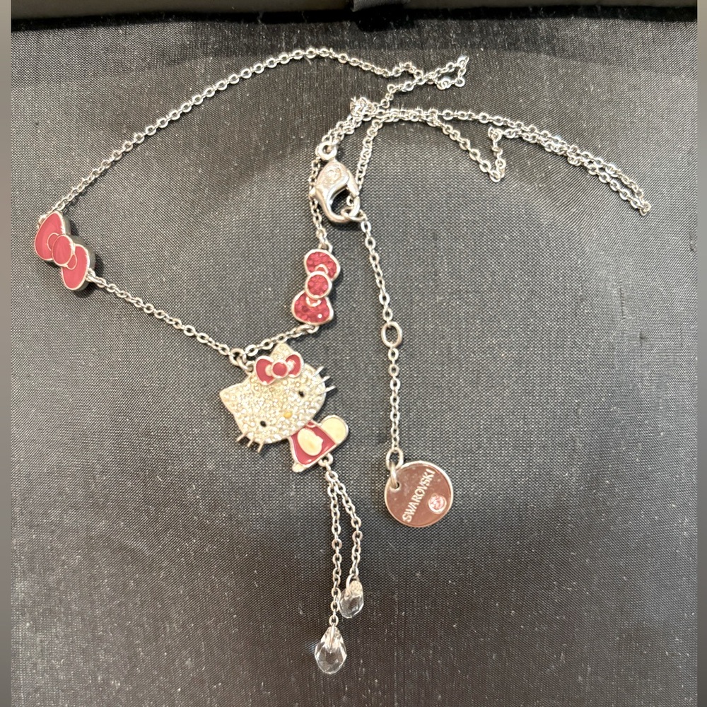 Swarovski Hello Kitty Necklace